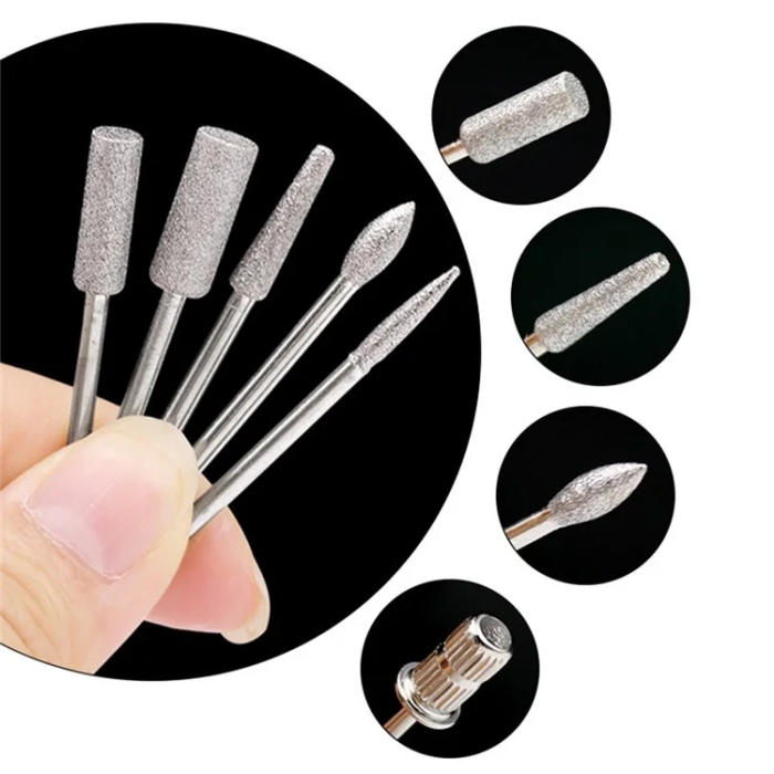 OEM - Elektrisk Nagelfilsset USB Uppladdningsbar - Svart
