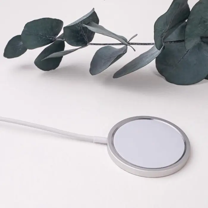 Forever - Forever Magnetisk MagSafe Trådlös Laddare 15W - Grå