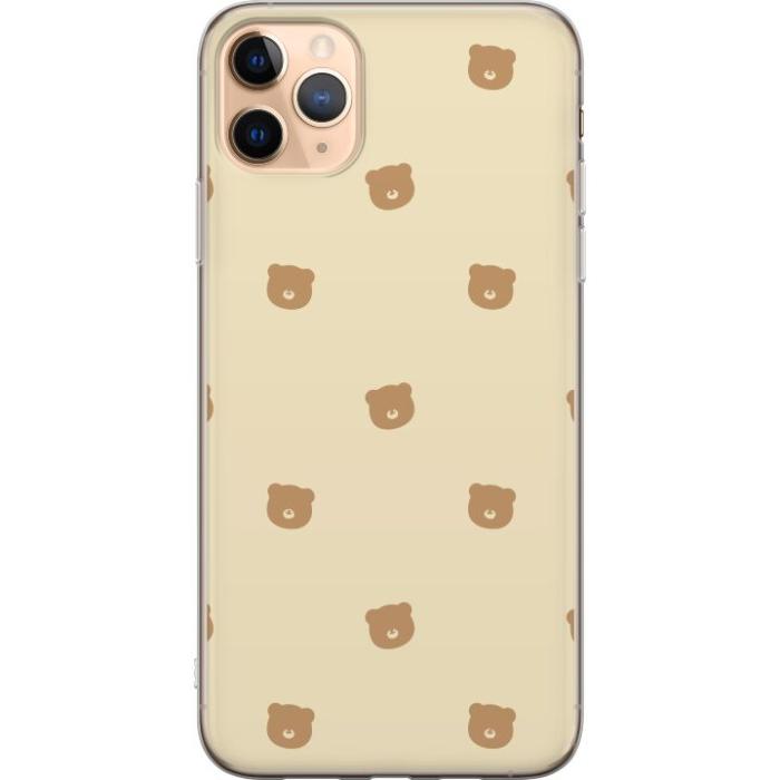 iSecrets - Mobilskal till Apple iPhone 11 Pro Max med Björnmönster