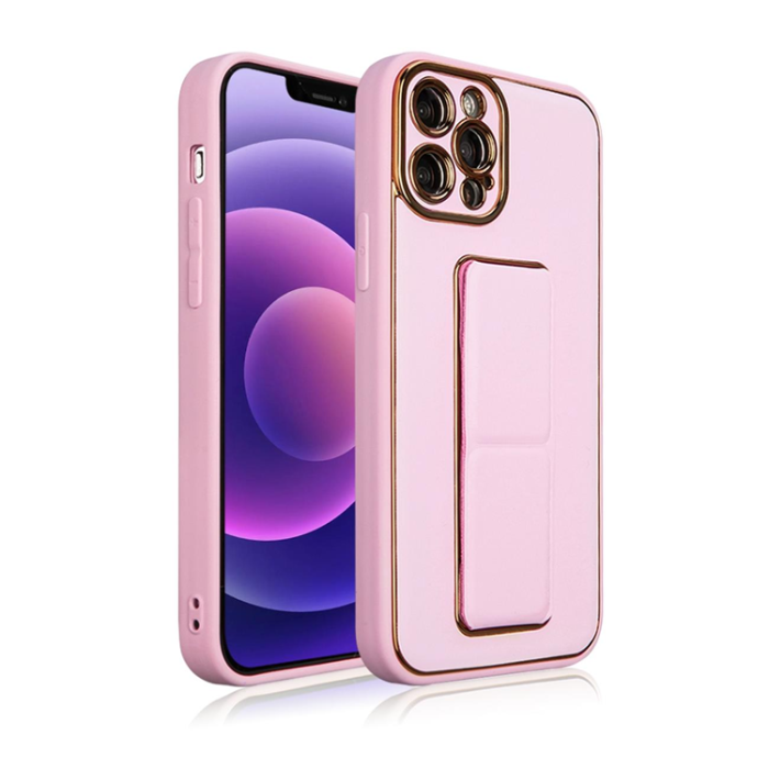 OEM - Galaxy A12 (2020/2021) Skal Kickstand - Rosa