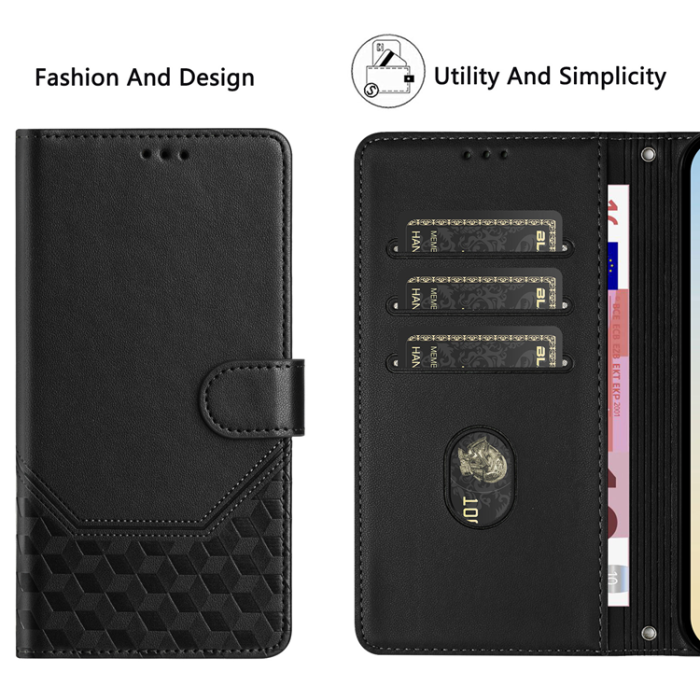 A-One Brand - Nothing CMF Phone 2 Pro Plånboksfodral Imprinted Honeycomb RFID
