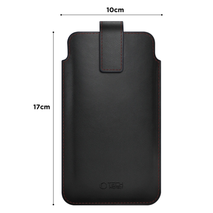 Tech-Protect - Tech-Protect Universell Fodral 6.0 - 6.9 tum - Svart/Red