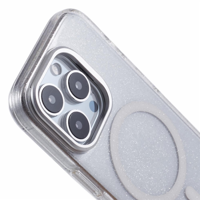 KIGC - KIGC iPhone 16 Pro Mobilskal MagSafe Epoxy Kickstand - Vit