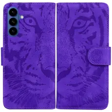 OEM - Samsung Galaxy S26 / S26 Pro Pl&aring;nboksfodral Konstl&auml;der - Lila