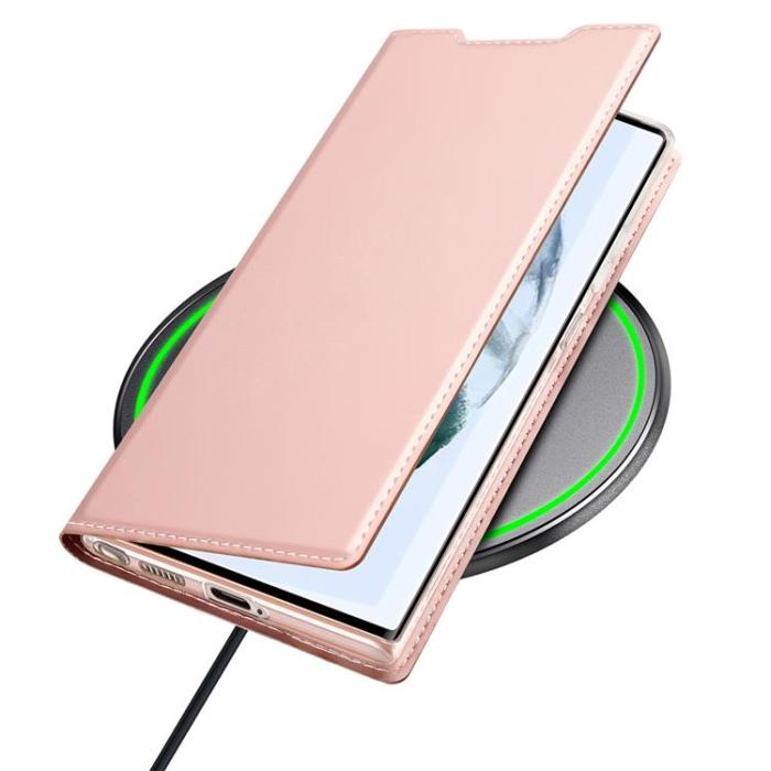 Dux Ducis - Dux Ducis Skin Series Fodral Galaxy S22 Ultra - Rosa