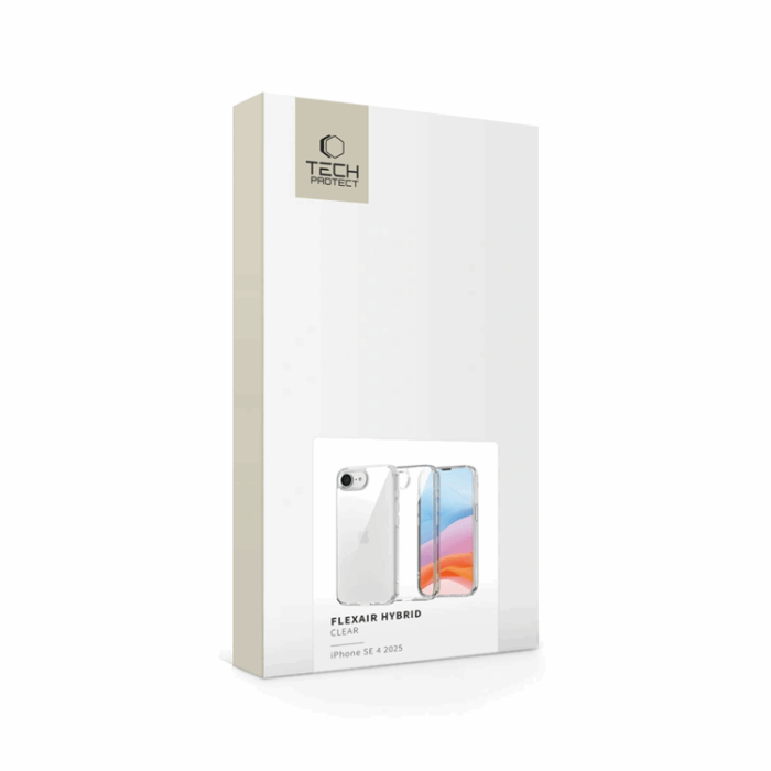 Tech-Protect - Tech-Protect iPhone 16e Mobilskal Flexair - Clear