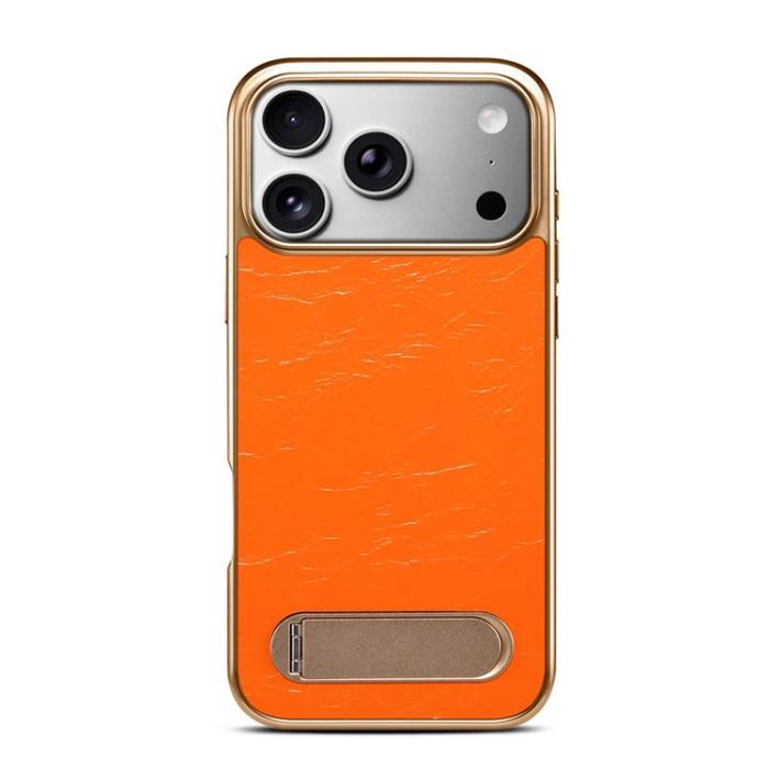 DENIOR - DENIOR iPhone 17 Pro Max Mobilskal MagSafe A25+1 Electroplating - Orange