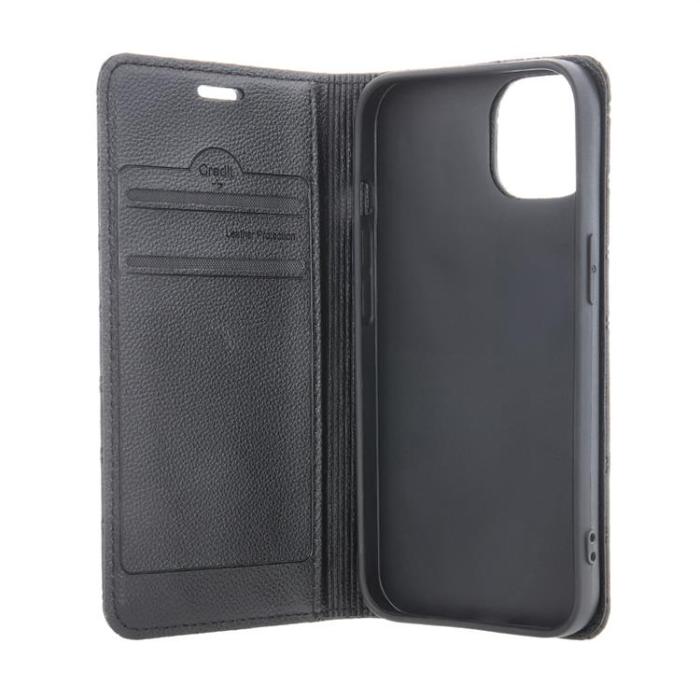 OEM - Xiaomi Redmi A1/A2 Plånboksfodral Smart Caro - Svart