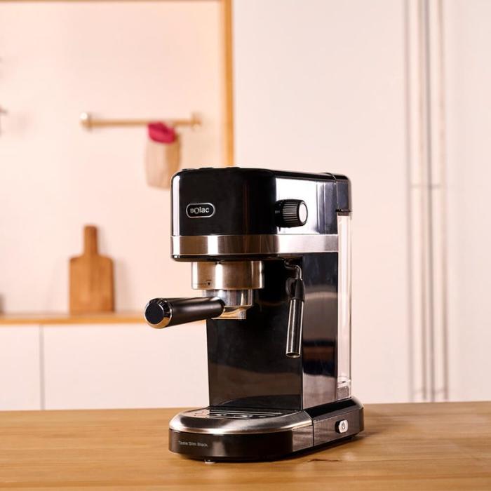 SOLAC - SOLAC Espressomaskin Taste Slim Svart