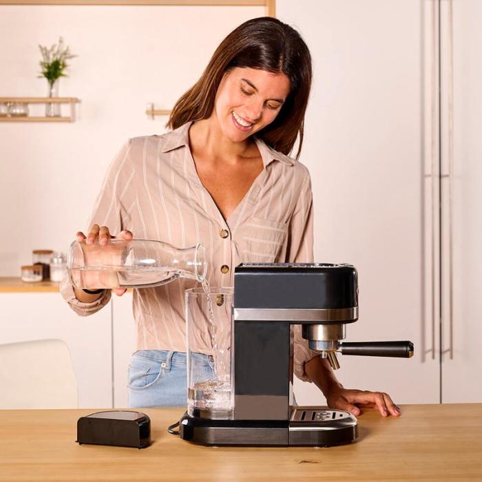SOLAC - SOLAC Espressomaskin Taste Slim Svart