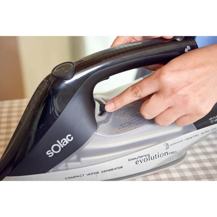 SOLAC - SOLAC Strykjärn Easy Temp Evolution Pro