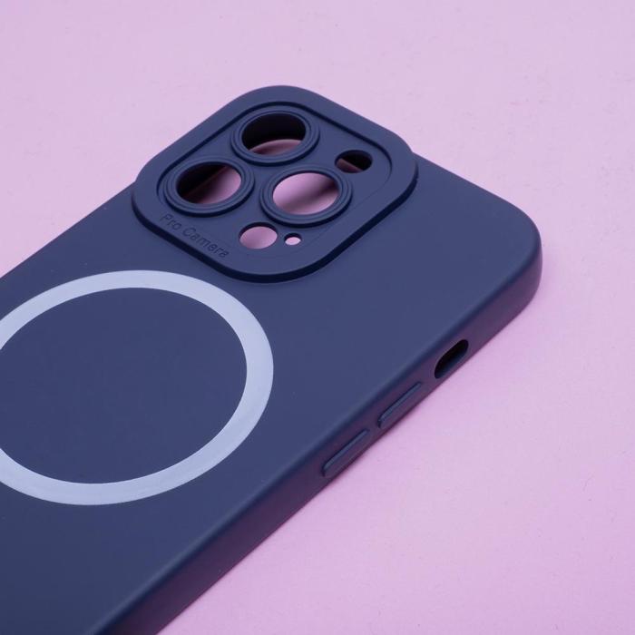 OEM - Silikon Skal till iPhone 13 Pro Mörkblå - Hållbart Skydd