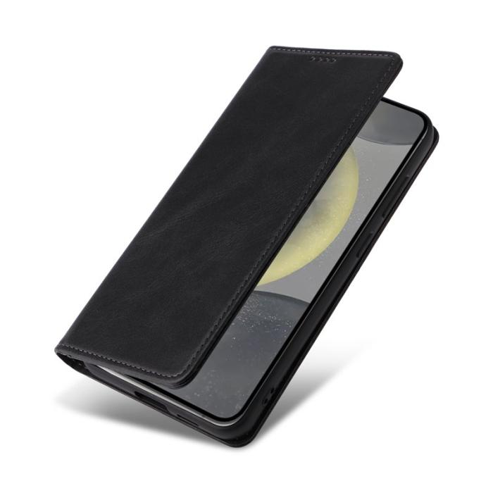 OEM - Plånboksfodral för Samsung Galaxy S26 RFID Blocking Konstläder - Svart
