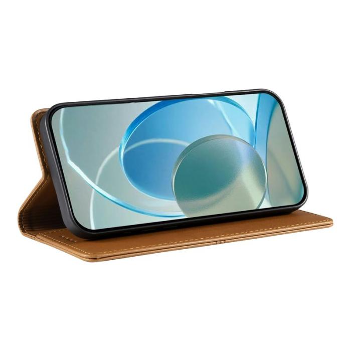 OEM - Plånboksfodral för Samsung Galaxy S26 Ställfunktion Konstläder - Brun