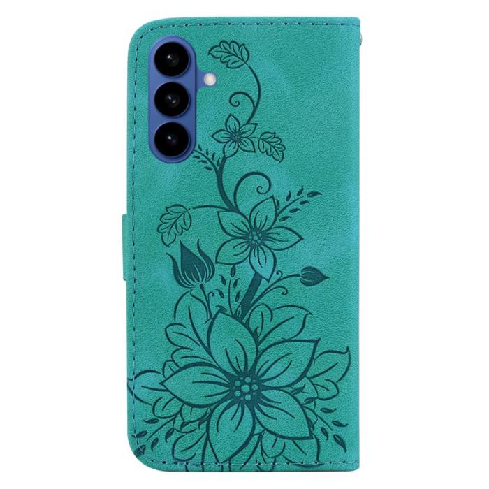 OEM - Mobilfodral för Samsung Galaxy S26 Ställfunktion Konstläder - Grön