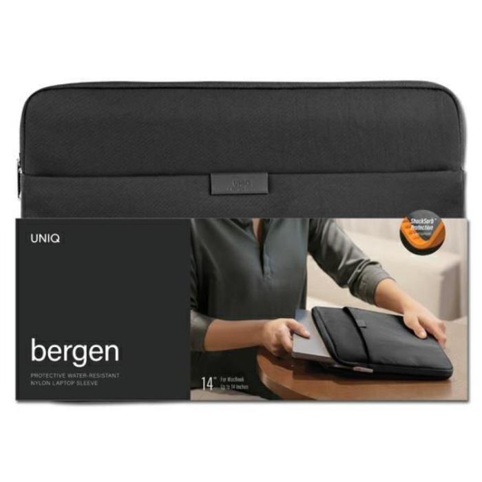 UTGATT1 - UNIQ Datorfodral 14'' Torba Bergen - Midnight Svart