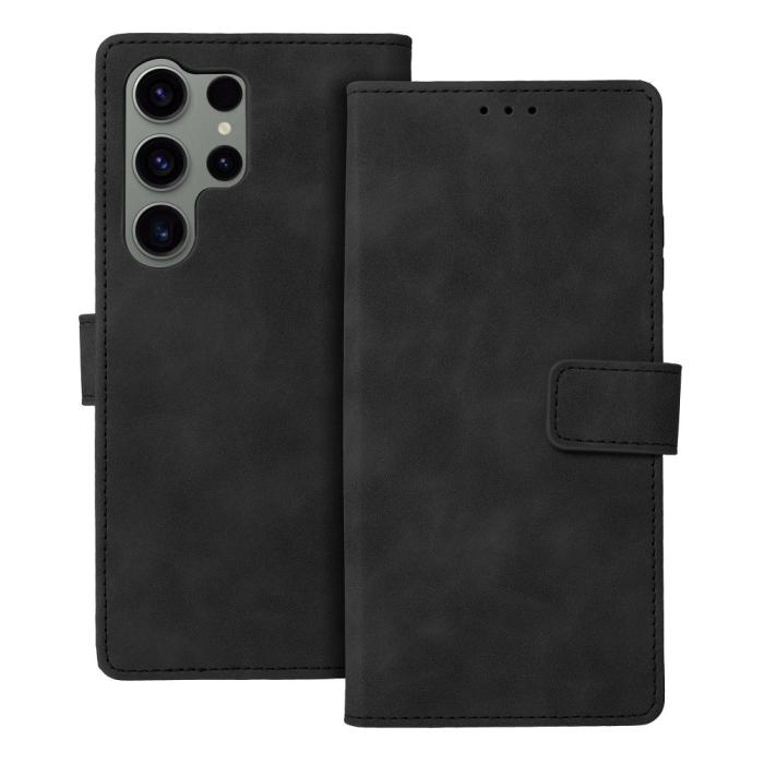 OEM - TENDER plånboksfodral för Samsung Galaxy S23 Ultra svart