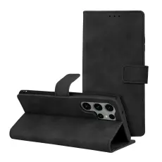 OEM - TENDER plånboksfodral för Samsung Galaxy S23 Ultra svart