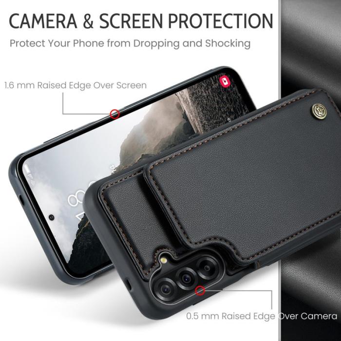 Caseme - CASEME C22 Fodral för Samsung Galaxy A17 5G/4G - Svart