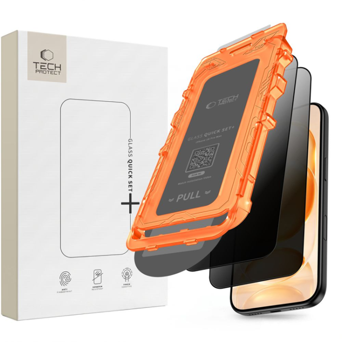 Tech-Protect - [2-Pack] Tech-Protect Härdat Glas Skärmskydd för iPhone 18 Pro Max Privacy