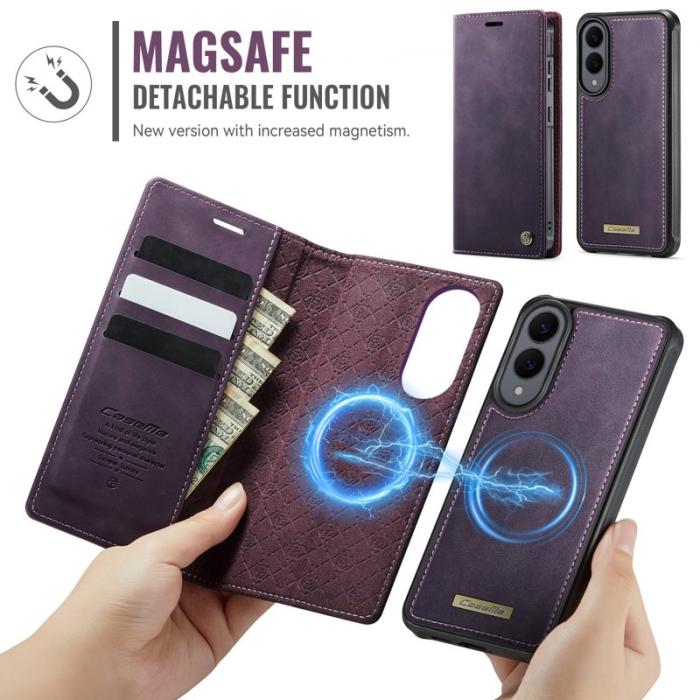 Caseme - CASEME C49 Mobilskal till Samsung Galaxy S25 Edge MagSafe Lila