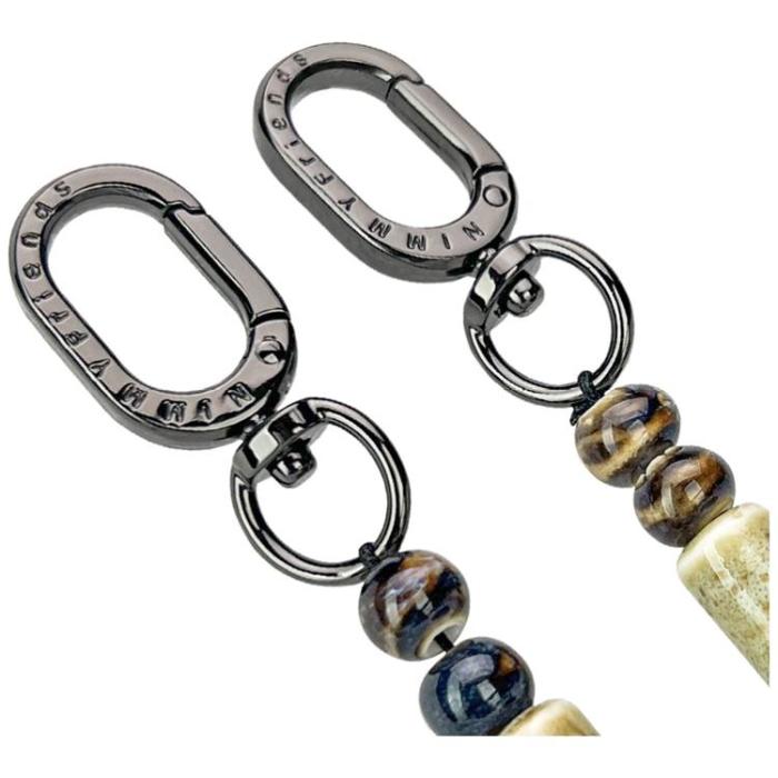NIMMY - Nimmy Mobilrem Väska berlock Big Eye Cute Pets 2.0 - Svart