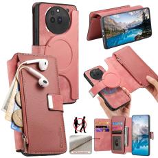 CASENEO - CASENEO MW-02 Pl&aring;nboksfodral f&ouml;r Nothing Phone (3a) - Konstl&auml;der - Rosa