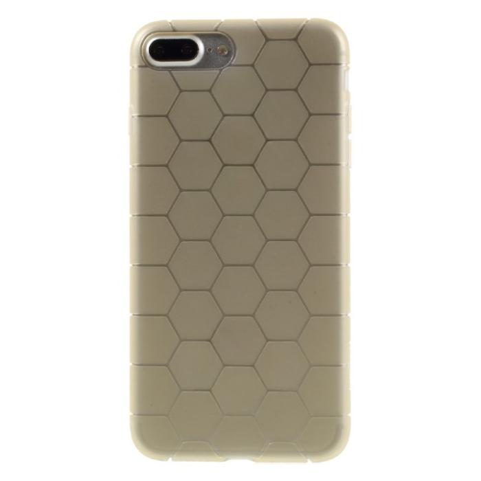 OEM - I-Smile Honeycomb Mobilskal till iPhone 7 Plus - Guld