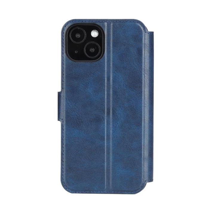 Boom of Sweden - BOOM iPhone 14 Plus Plånboksfodral Calfskin - Blå