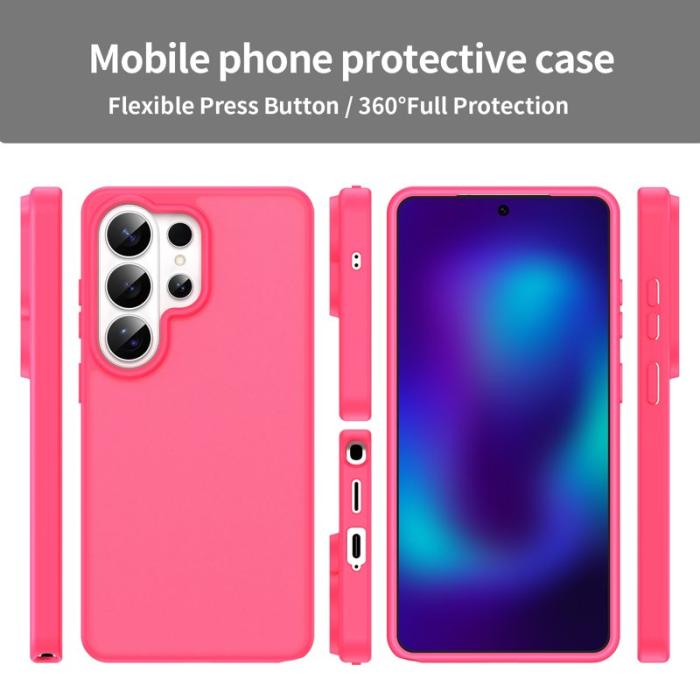 OEM - Mobilskal till Samsung Galaxy S26 Ultra Plast Anti Drop Matt - Rosa