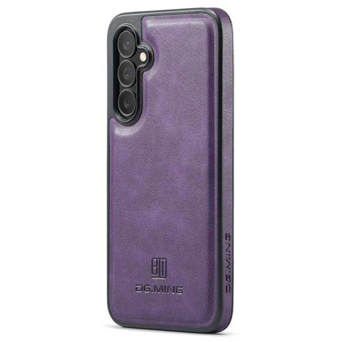 DG.MING - DG.MING Mobilskal till Samsung Galaxy S24 FE Anti-Drop Läder Lila