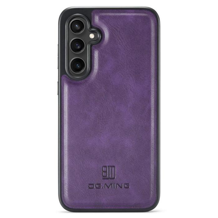 DG.MING - DG.MING Mobilskal till Samsung Galaxy S24 FE Anti-Drop Läder Lila