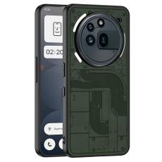 GKK - GKK For Nothing Phone (3a) Pro Fodral Skin-Touch PU - Gr&ouml;n