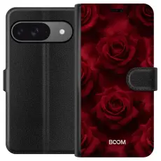 Gustaf - Pl&aring;nboksfodral till Google Pixel 9 med Crimson Rose