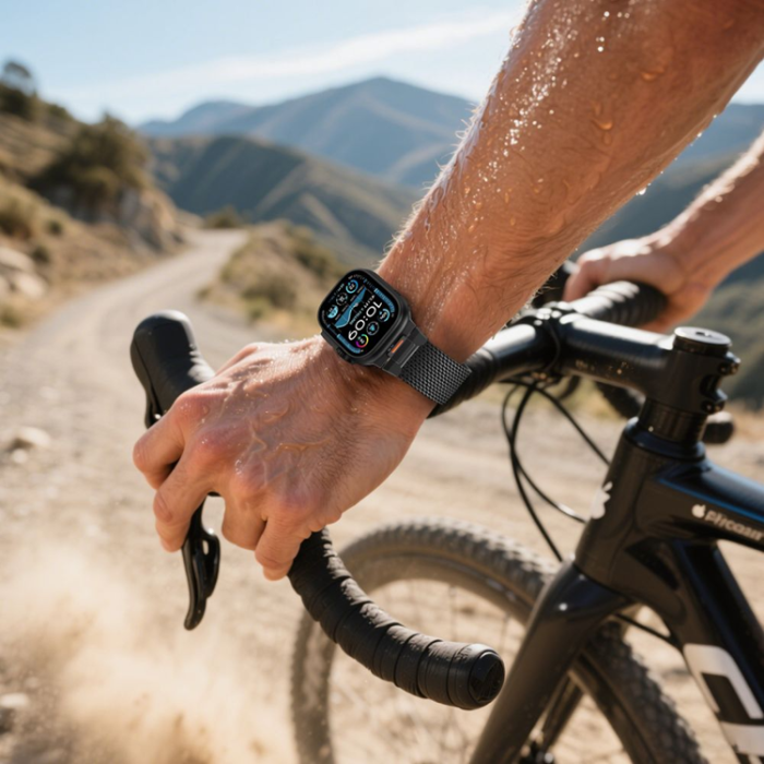 Tech-Protect - Tech-Protect Armband För Apple Watch (42/44/45/49 mm) Milano Vanguard - Svart