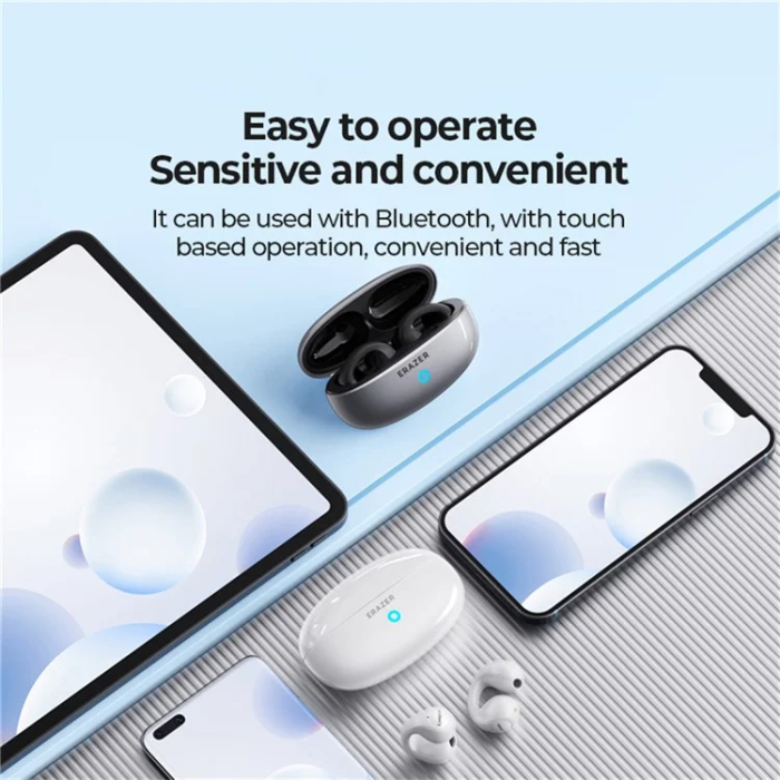 Lenovo - Lenovo In-Ear GamingHörlurar Bluetooth Erazer - Vit