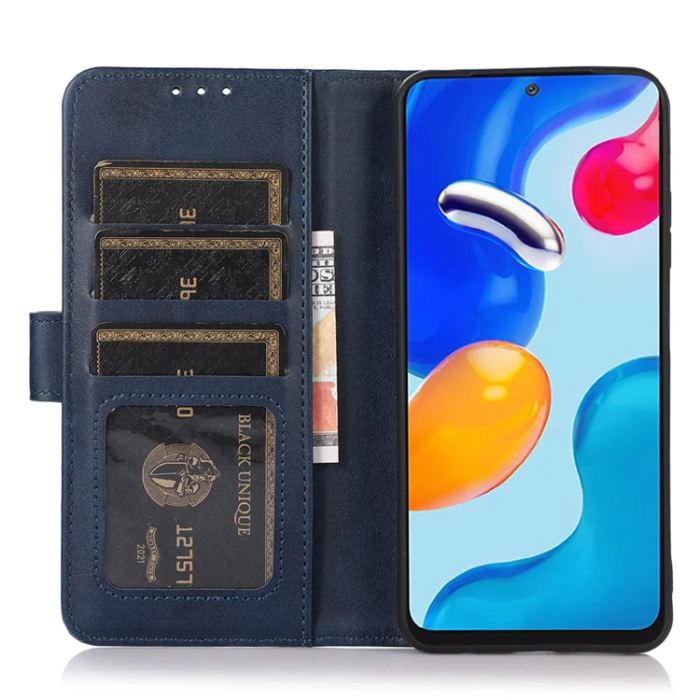 Taltech - Sony Xperia 10 VI Plånboksfodral Magnetlås - Blå
