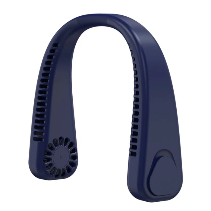 OEM - Bärbar Hängande Halsfläkt USB F2 - Blå