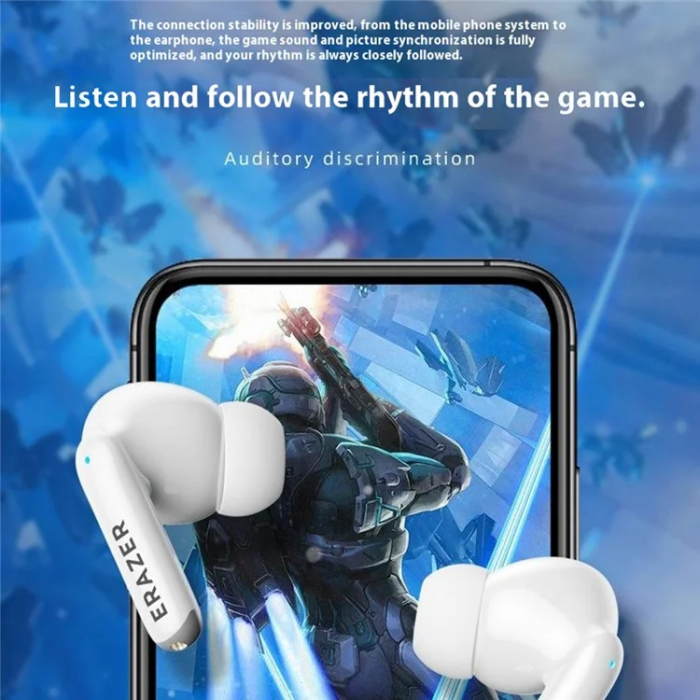 Lenovo - Lenovo TWS In-Ear Bluetooth Hörlurar Erazer - Vit