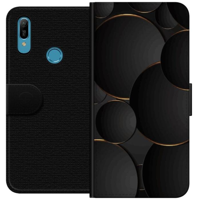iSecrets - Plånboksfodral till Huawei Y6 (2019) med Lyxig Cirklar