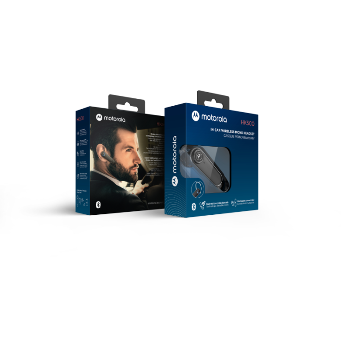 Motorola - Motorola Mono BT Headset HK500 - Svart