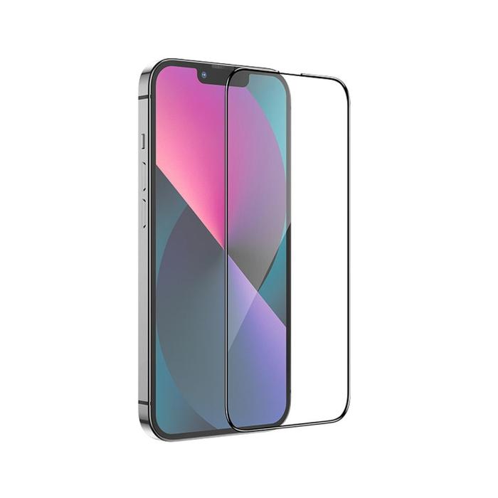 Hoco - [10 PACK] HOCO iPhone 13 Mini Skärmskydd av Härdat Glas
