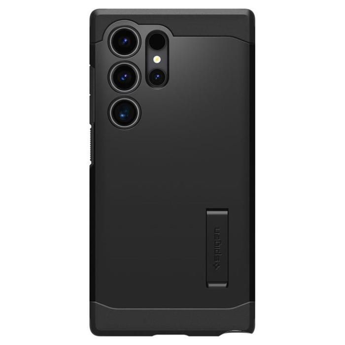 Spigen - Spigen Galaxy S24 Ultra Mobilskal Tough Armor - Svart