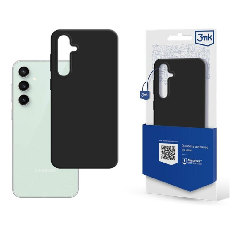 3MK Samsung Galaxy S23 FE Mobilskal Silicone - Svart | 2353 | AlltMobil