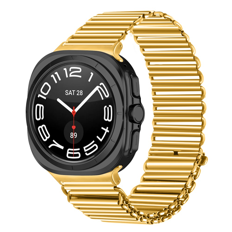 Galaxy Watch 8/8 Classic (40/44/46mm) Armband Metal - Guld | 5123 | AlltMobil