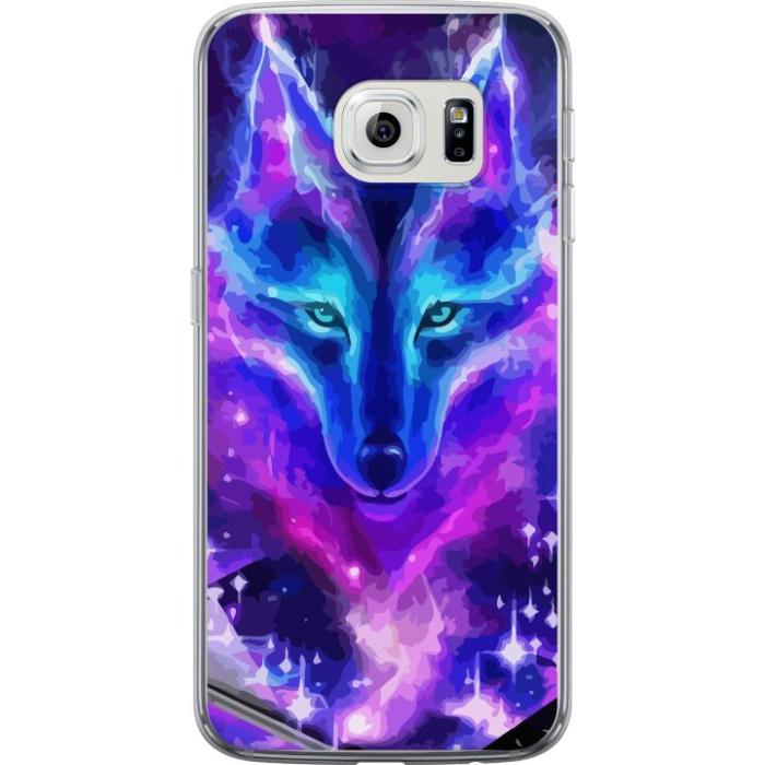 iSecrets - Mobilskal till Samsung Galaxy S6 edge med Neon Varg