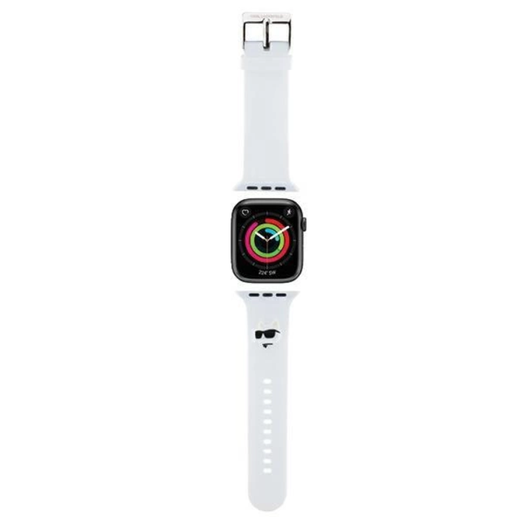 Karl Lagerfeld Apple Watch (42/44/45/49mm) Armband Choupette Head | 5123 | AlltMobil