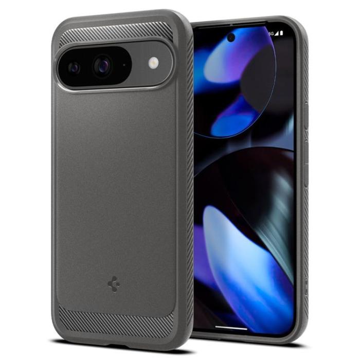 Spigen - Spigen Google Pixel 9/9 Pro Mobilskal Rugged Aromor - Grå