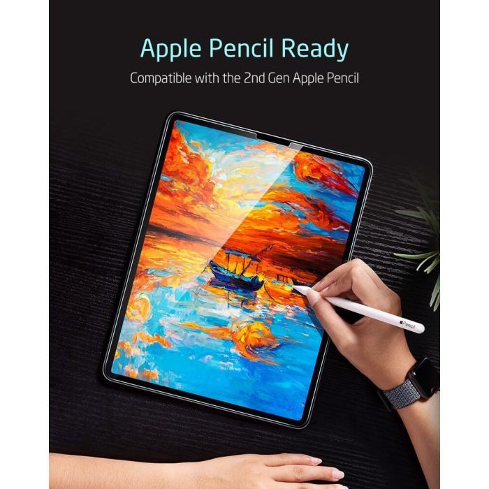 ESR - ESR [2-PACK] iPad Pro 12.9 (2022/2021/2020) Härdat Glas Skärmskydd - Clear