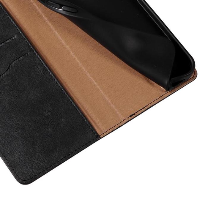 OEM - Galaxy S22 Plånboksfodral Magnet Strap - Svart